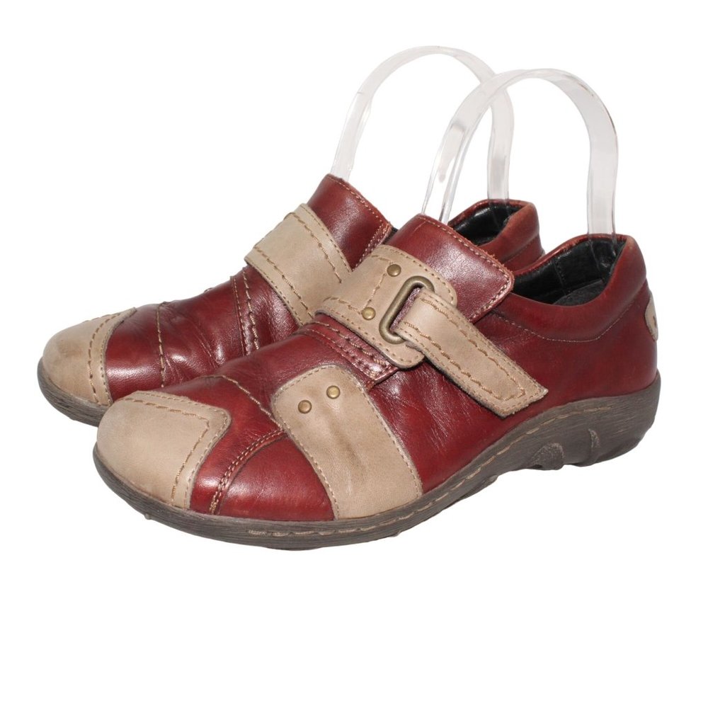 Remonde Dorndorf EUR 37 US 6.5M Multicolored Leather Easy Pull On Loafer Shoes - Picture 4 of 11